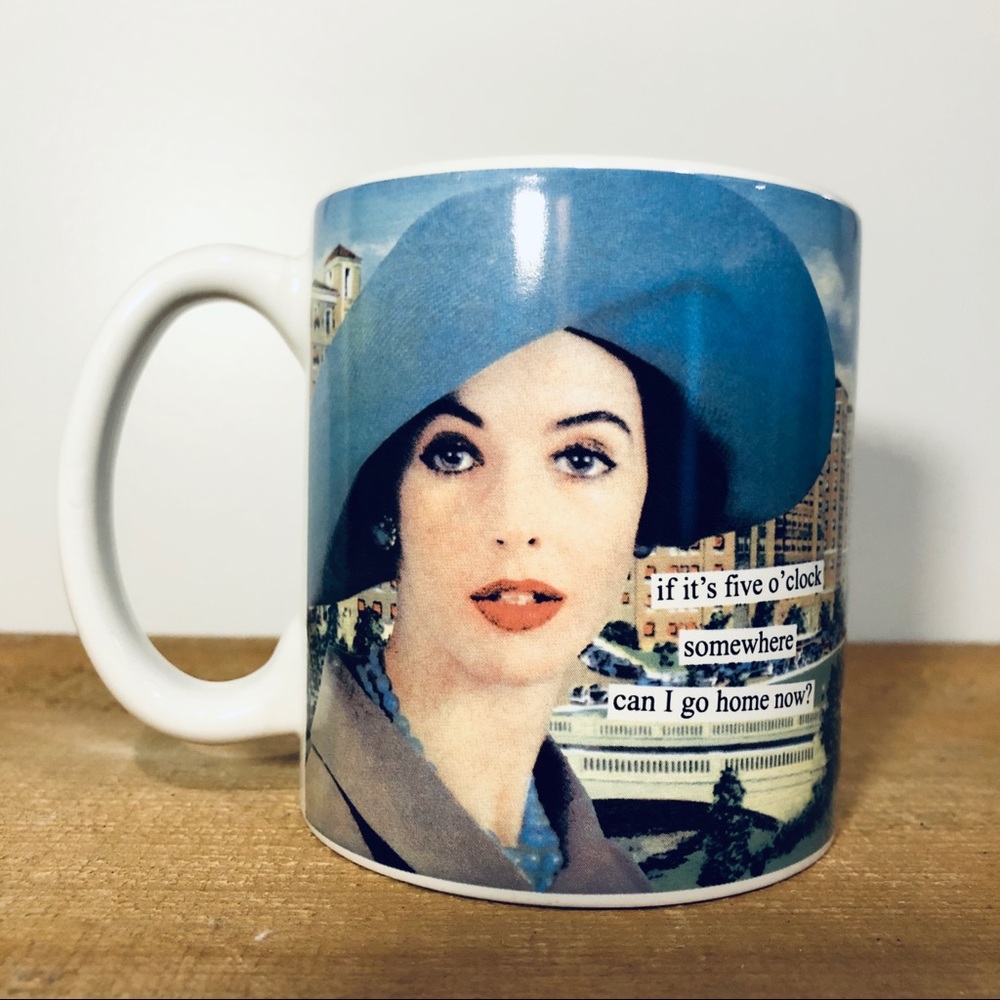 anne taintor pop art funny office work mug gift